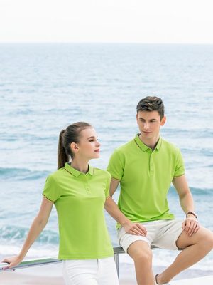 文化衫印制logo文化衫宣传衫定做翻领T恤衫